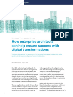 How Enterprise Architects Can Help Ensure Success With Digital Transformations