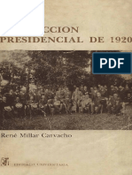 Millar Carvacho, R - La elección presidencial de 1920  tendencias y prácticas políticas en el Chile parlamentario.pdf