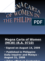 Magna Carta of Women Leave Privileges