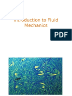 Introduction To Fluid Mechanics