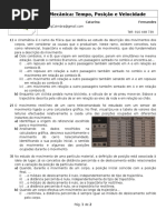 FT I Mecânica Tempo Posição e Velocidade.docx
