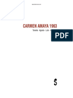 Carmen Amaya 1963 (Catálogo)