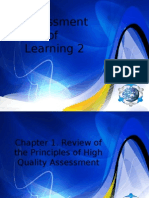 Chapter 1 Review of Assessment Priciples