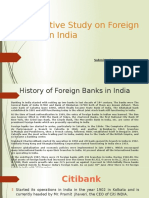 A Selective Study On Foreign Banks in India