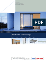 The Lift&Slide Hardware Range: Timber, PVC, and Aluminium Windows and Balcony-Doors