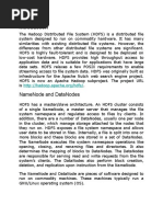 Namenode and Datanodes