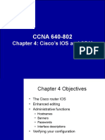 CCNA 640-802: Chapter 4: Cisco's IOS and SDM