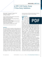 High-Throughput HIV Cell Fusion Assay Entry PDF