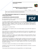 Guías de Salida Pedagogica 6º EL Quijote 30082016