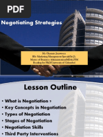  Negotiating Skills