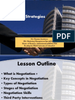 Essential Negotiating Strategies