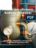 Acute-On-chronic Kidney Disease Prevention, Diagnosis, Management