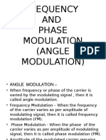 Angle Modulation: Frequency and Phase Modulation Explained