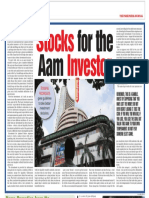 Stocks For Aam Investor 18 Sep 16