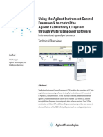 Agilent Ics Framework For Control With Waters Empower Software