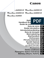 PowerShot A4000IS A4050IS A3400IS A2400IS A2300 GettingStarted Multilanguage