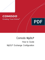 Comodo MyDLP Exchange Configuration