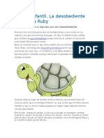 La desobediente tortuguita Ruby