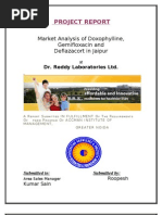Download Project Report of Dr Reddys by rguha1986 SN32591990 doc pdf