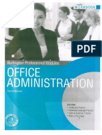 Office Administration (Workbook)