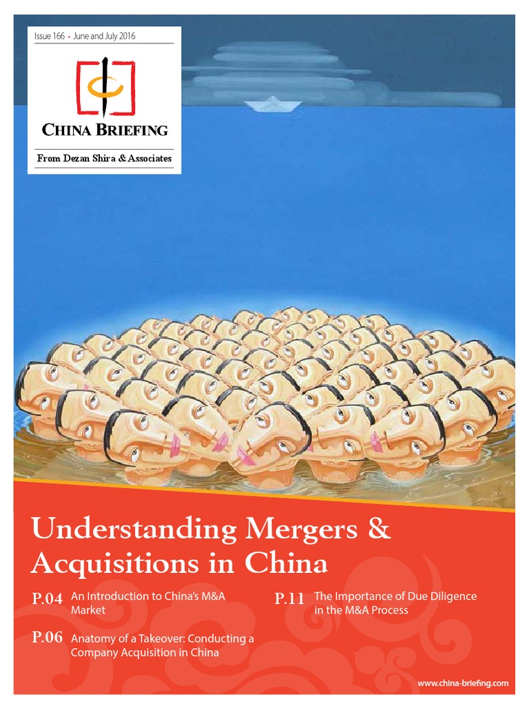 Mergers Acquisitions in China | PDF | Mergers And Acquisitions | Due ...