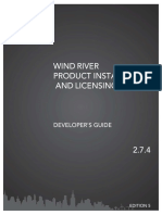 Wind River Product Installation and Licensing: Developer'S Guide
