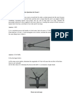 ME101 Materials and Stresses - Practice Questions