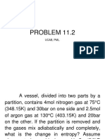 Report On Problem 11.2