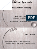 Strructuration Theory