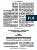 Synthesis and Catalutic Properties of Hydrophobically Modified