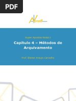 Super Apostila Nota 11 Arquivologia - Cap.4 Métodos de Arquivamento