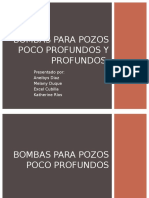 Bombas para Pozos Poco Profundos - SIstema y Equipo