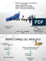 Proyecciones Del Mercado y El Plan Operativo