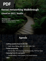 Kernel Networking Walkthrough: Linuxcon 2015, Seattle