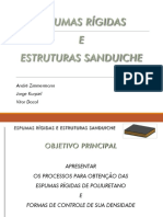 Seminário - Espumas Rígidas e Estruturas Sanduiche