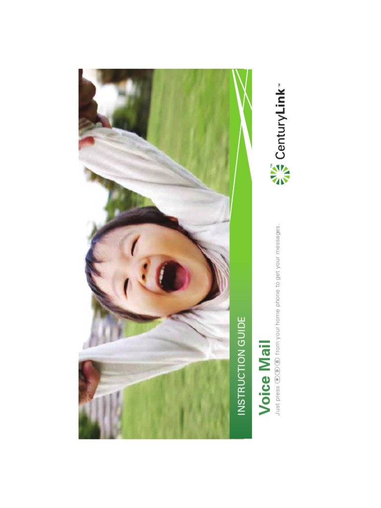 CenturyLink VoiceMail Users Guide PDF Voicemail Telephony