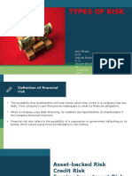 Types of Risk Involved in Financial Markets