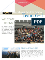 Blackhawk M Iddle School: Welcome To Bms