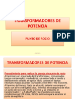 Transformadores de Potencia Punto de Rocio