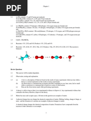 Solution Manual Brady Chemistry 6th Edition Pdf Ion Chemical Substances