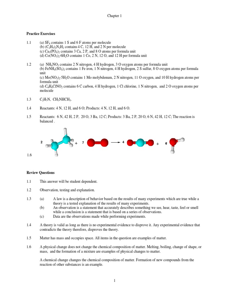 Solution Manual Brady Chemistry 6th Edition Pdf Ion Chemical Substances