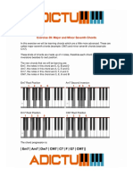 001 Exercise 39 Major and Minor Seventh Chords - Lesson Notes