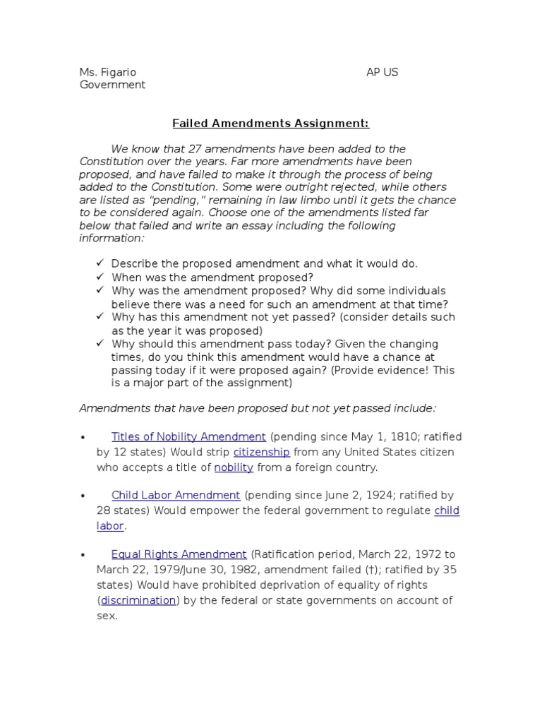 Amendment ratification process picture