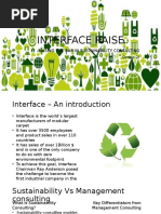 Interface Raise: - Raising The Bar in Sustainability Consulting Group 2I