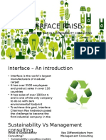 Interface Raise: - Raising The Bar in Sustainability Consulting Group 2I