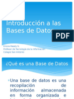 Introduccinalasbasesdedatos 120322203741 Phpapp01