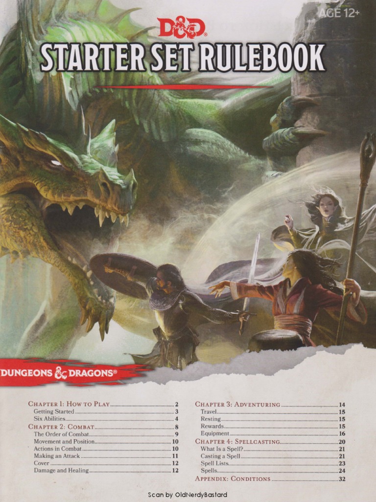 DND 5e Starter Set Rulebook PDF | PDF