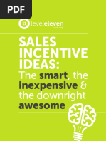 Sales Incentive Ideas Ebook