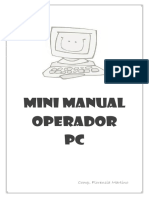 Mini Manual Operador Pc