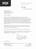 FOIA Appeal For Expedited Processing Of Russ Feingold State Department Correspondence